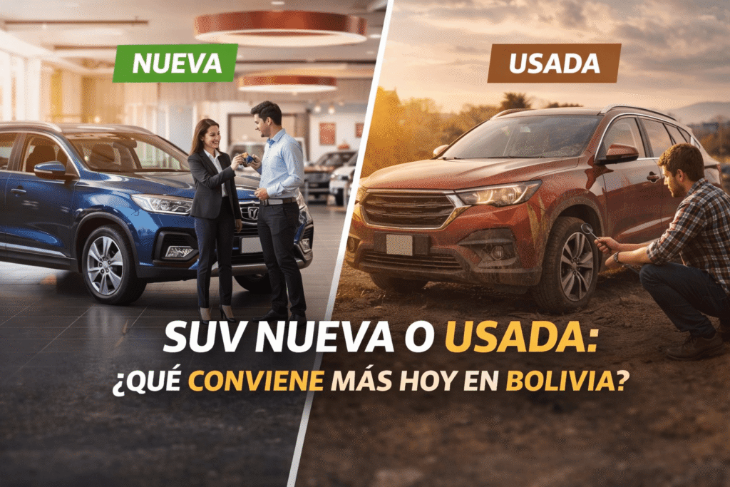 SUV nueva o usada?