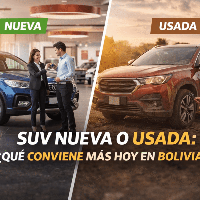 SUV nueva o usada?