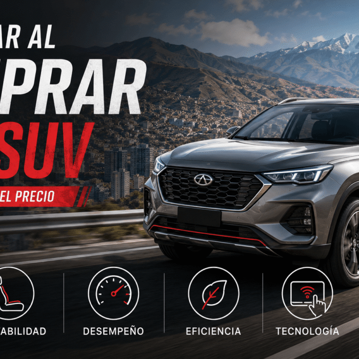 Qué mirar al comprar una SUV