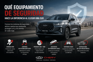 Equipamiento de seguridad para SUV